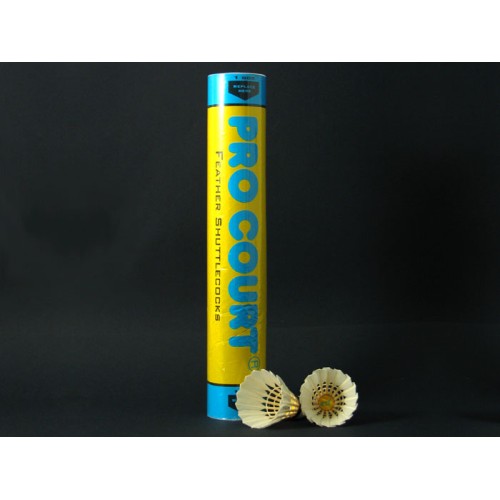 Перьевые воланы Pro Court Yellow Tube